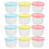 24Pièces Boîtes Étanches Bébé Pour Snack, Micro-Ondes Congélateur 2