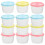24Pièces Boîtes Étanches Bébé Pour Snack, Micro-Ondes Congélateur 7