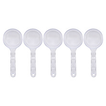 15Pièces Cuillères Mesureuses Transparentes Pour Masques En PP