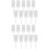 20Pcs Clear Container Set Food Safe for Weddings Party 5