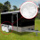 3Pcs Silver Spare Tyre Pouch Waterproof Protective Covers for Vehicle 10