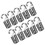 30Pcs Silver Metal Blind Wand Connector Hooks for Window Blinds 2