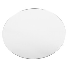 3Pcs Silver Acrylic Round Mirror Props for Photography Makeup Display