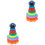 2Sets Colored Stacker Kids Toy Educational Stackable Rings 5