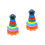2Sets Colored Stacker Kids Toy Educational Stackable Rings 6