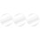 3Pcs Silver Acrylic Round Mirror Props for Photography Makeup Display 5