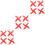 12Pcs Red Mini Quadcopter Propeller Plastic Spare Parts for 7