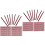 200Pcs Buddhism Divination Bamboo Sticks Dark Red Blank Fortune Props 6