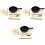 21Pc Miniature Cookware Set Dollhouse Kitchen Props Durable ABS Wood 5