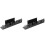 2Pcs Black Acrylic Vinyl Record Holder Rack Wall Mounted Storage Shelf 4
