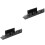 2Pcs Black Acrylic Vinyl Record Holder Rack Wall Mounted Storage Shelf 5