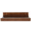 3Pcs Wood Floating Shelf with Lip Wall Storage Rack Brown 1