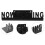 2Pcs Black Acrylic Vinyl Record Holder Rack Wall Mounted Storage Shelf 10