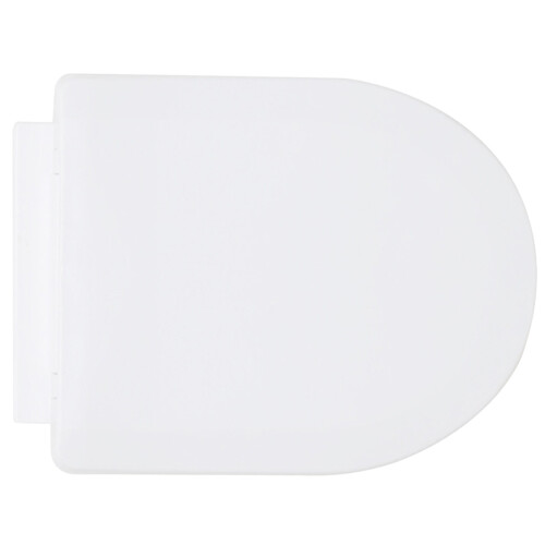 2Pcs Lightweight White PP Toilet Training Seat for Children 1