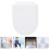 2Pcs Lightweight White PP Toilet Training Seat for Children 11