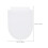 2Pcs Lightweight White PP Toilet Training Seat for Children 10