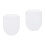 2Pcs Lightweight White PP Toilet Training Seat for Children 6