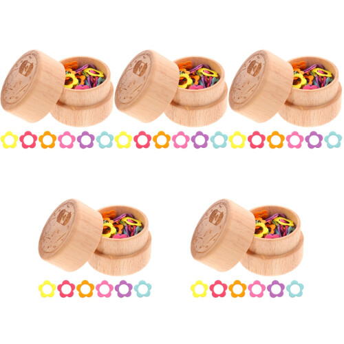 5Sets Versatile Stitch Markers for Knitting Crochet DIY Crafting 1