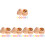 5Sets Versatile Stitch Markers for Knitting Crochet DIY Crafting 4