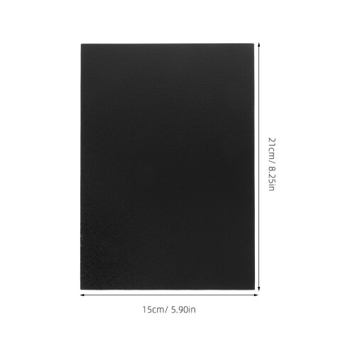 6Pcs Black Mini Chalkboard Display Boards Lightweight Message Signs 2