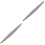2Pcs Silver Metal Rolling Pin Ergonomic Handle for Pizza Cookie Dough 5