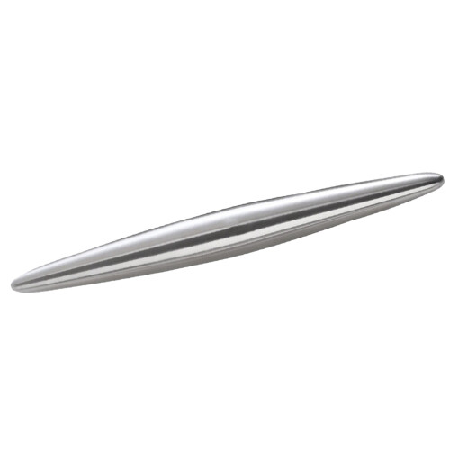 2Pcs Silver Metal Rolling Pin Ergonomic Handle for Pizza Cookie Dough 2