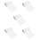 5Pcs Delicate Transparent Skateboard Decor Self-Adhesive Grip Tape 6