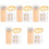 5Sets DIY Wooden Weaving Loom Small Knitting Tool for Craft Projects 3