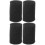 4Pcs Premium Black Pre-Filter Sponge Roll for Aquarium Fish Tanks 6