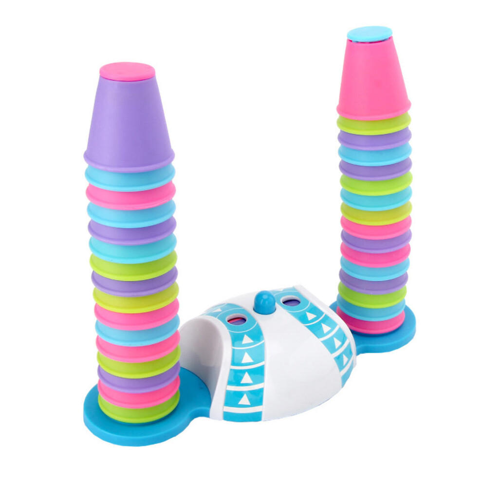 Photos - Other Toys 3Sets Kids Plastic Stacking Cups Toy Set Colorful Educational Play