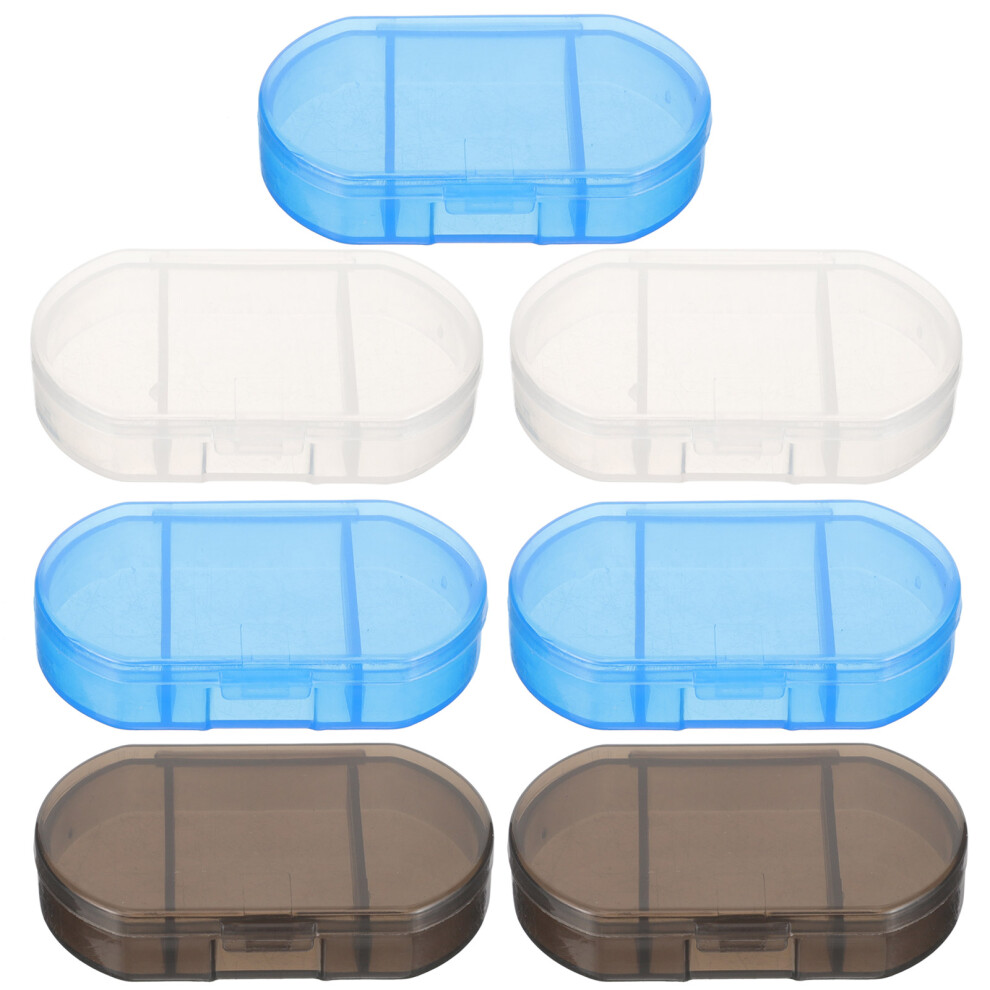 Iplusmile 14Pcs Wear-Resistant Medicine Storage Case Portable Daily Use Assorted