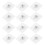 60Pcs Transparent ABS Adhesive Wall Hooks Damage Free No Mark Hanging 3