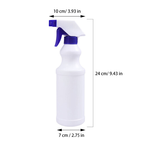 8Pcs White Leak Proof Spray Bottles Thickened Plastic for Storage Use 1