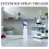 8Pcs White Leak Proof Spray Bottles Thickened Plastic for Storage Use 9