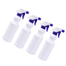 8Pcs White Leak Proof Spray Bottles Thickened Plastic for Storage Use