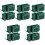 10Pcs Wall Mobile Phone Holder Green ABS Plastic No-Hole Installation 3