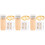 3Sets Handheld Wood Loom for DIY Clothes Mending Weaving Tool 4
