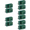 10Pcs Wall Mobile Phone Holder Green ABS Plastic No-Hole Installation 10
