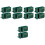 10Pcs Wall Mobile Phone Holder Green ABS Plastic No-Hole Installation 4