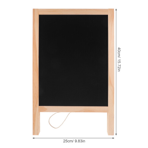 3Pcs Hanging Chalkboard Tags Black for Kids Crafts and 2