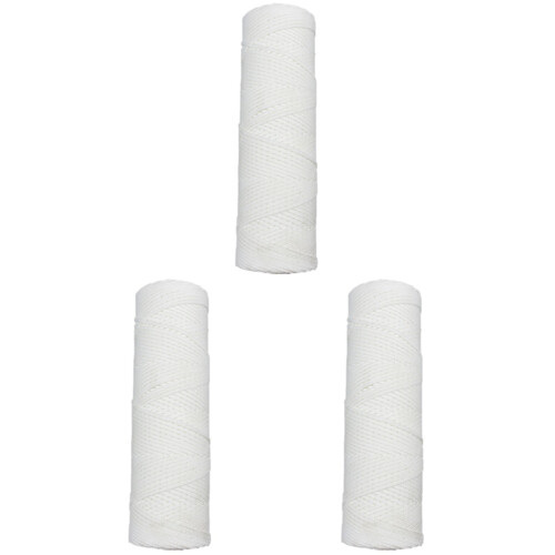 3Pcs White Cotton Candle Wicks for DIY Pillar Tapers Candle Making 1