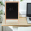 3Pcs Hanging Chalkboard Tags Black for Kids Crafts and 6