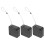 6Pcs Automatic Retractable Cable Holder Steel Wire Anti Theft Box 1