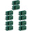 10Pcs Wall Mobile Phone Holder Green ABS Plastic No-Hole Installation 6