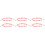 6Pcs Red Beaded Evil Eye Bracelets Creative Woven Wrist Accessories 5