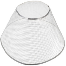 2Pcs High-Efficiency Silver Iron Round Kitchen Hood Filter Replacement