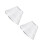 2Pcs High-Efficiency Silver Iron Round Kitchen Hood Filter Replacement 7