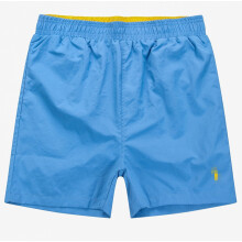 (RoyalBlueL)Summer Straight Leg Mens Beach Pants Loose Casual Shorts Mens Pants Swimwear