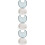 3Pcs Lightweight Plastic Denture Case Portable Retainer Storage Grey 10