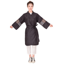 3Pcs Durable Black Kimono Hairdressing Wrap Barber Shop Cape